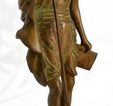 Antique Sage Brass Statue for Home Decoration