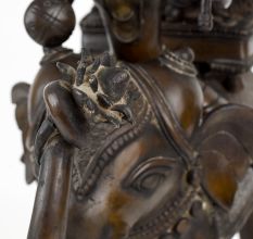 Divine Elephant Chariot Pair for Decoration