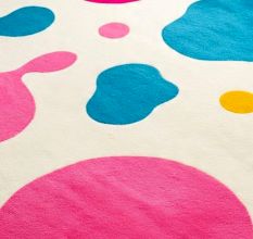 Handtufted Whimsy Jumbo Dot Rug