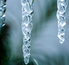 20 Pieces Clear Glass Icicle Ornaments – Elegant Christmas Tree Hanging Decorations