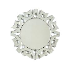 Radiant Arc Lattice Mirror