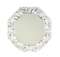 Floral Octagon Grace Mirror