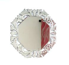 Floral Octagon Grace Mirror
