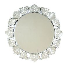 Leaf Fan Bloom Mirror