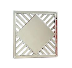 Diamond Lattice Chic Mirror