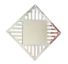 Diamond Lattice Chic Mirror