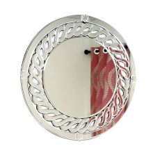 Braided Circle Elegance Mirror