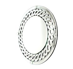 Braided Circle Elegance Mirror
