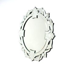 Leaf Crest Elegance Mirror