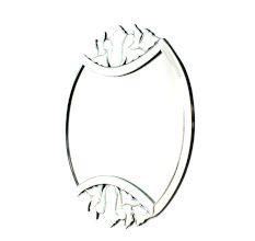 Shield Leaf Grace Mirror