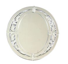 Ornate Oval Ring Mirror