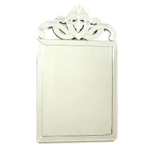 Scroll Crest Wall Mirror