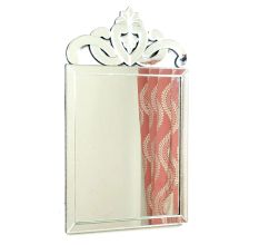 Scroll Crest Wall Mirror