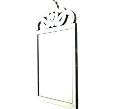 Scroll Crest Wall Mirror
