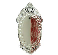 Scalloped Star Oval Mirror