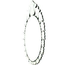 Leaf Oval Vanity Mirror