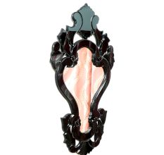 Ebony Baroque Accent Mirror