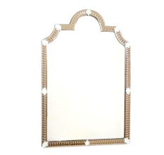 Textured Arch Wall Mirror