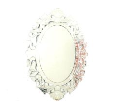 Ornate Vine Oval Mirror