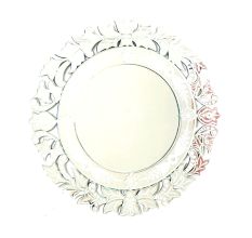 Bloom Wreath Round Mirror