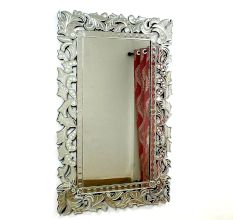 Leafy Border Rectangular Mirror