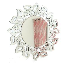 Wavy Ribbon Panel Mirror