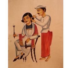 Hand Painted Beautiful Paper Painting for Decoration