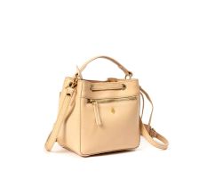 Leather Sling Bag Adorned With Intricate Tribal Pattern