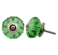 Green Melon Glass Knob (1)