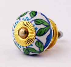 Green Leaves Knob