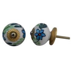 Frangipani Flower Knob (1)