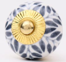 Grey Leaf Knob (1)