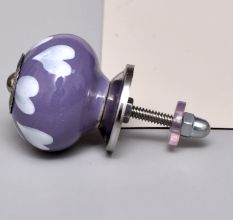 Light Purple Heart Knob (1)