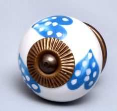 Sky Blue Heart knob (1)