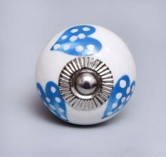 Sky Blue Heart knob (1)