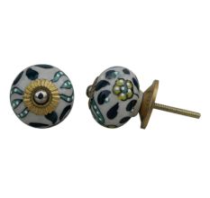 Yellow Flower Knob (1)