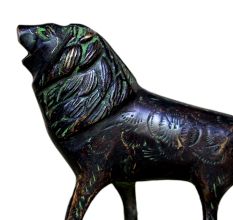 Brass Lion Ht-3.75 Inches