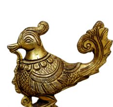 Brass Peacock Ht-3.15 Inches