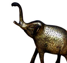 Brass Elephant Ht-5.1 Inches
