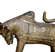 Brass Bull Ht-3.5 Inches