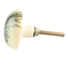 Peacock Feather Knob