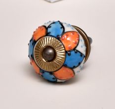 Mixed Lotus Ceramic Knob