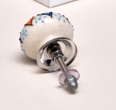 Mixed Lotus Ceramic Knob