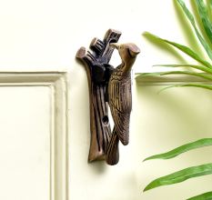 Bird Golden Door Knocker