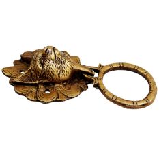 Cat Golden Door Knocker