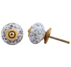 Mixed Print Ceramic Knob