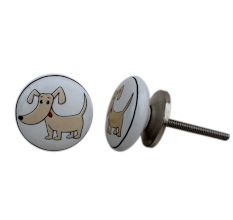 Puppy Flat Kids Knob