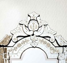 Vintage Venetian Mirror-44 inches X 24 inches