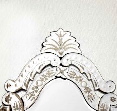 Oval Venetian Mirror-46 inches X 27 inches