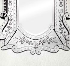 Vintage Venetian Mirror-48 inches X 29 inches